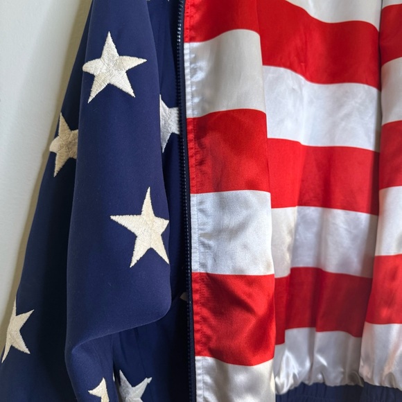 Vintage American flag jacket - Picture 4 of 14